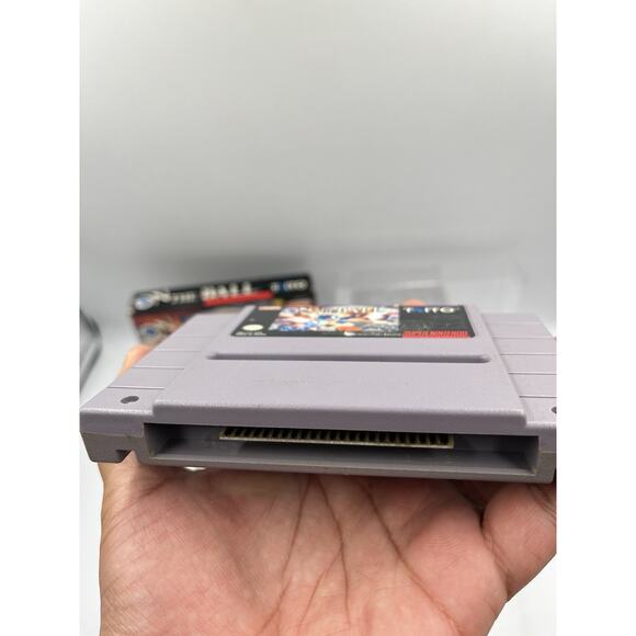 On the Ball (Super Nintendo SNES, 1992) Complete In Box - Picture 8 of 16